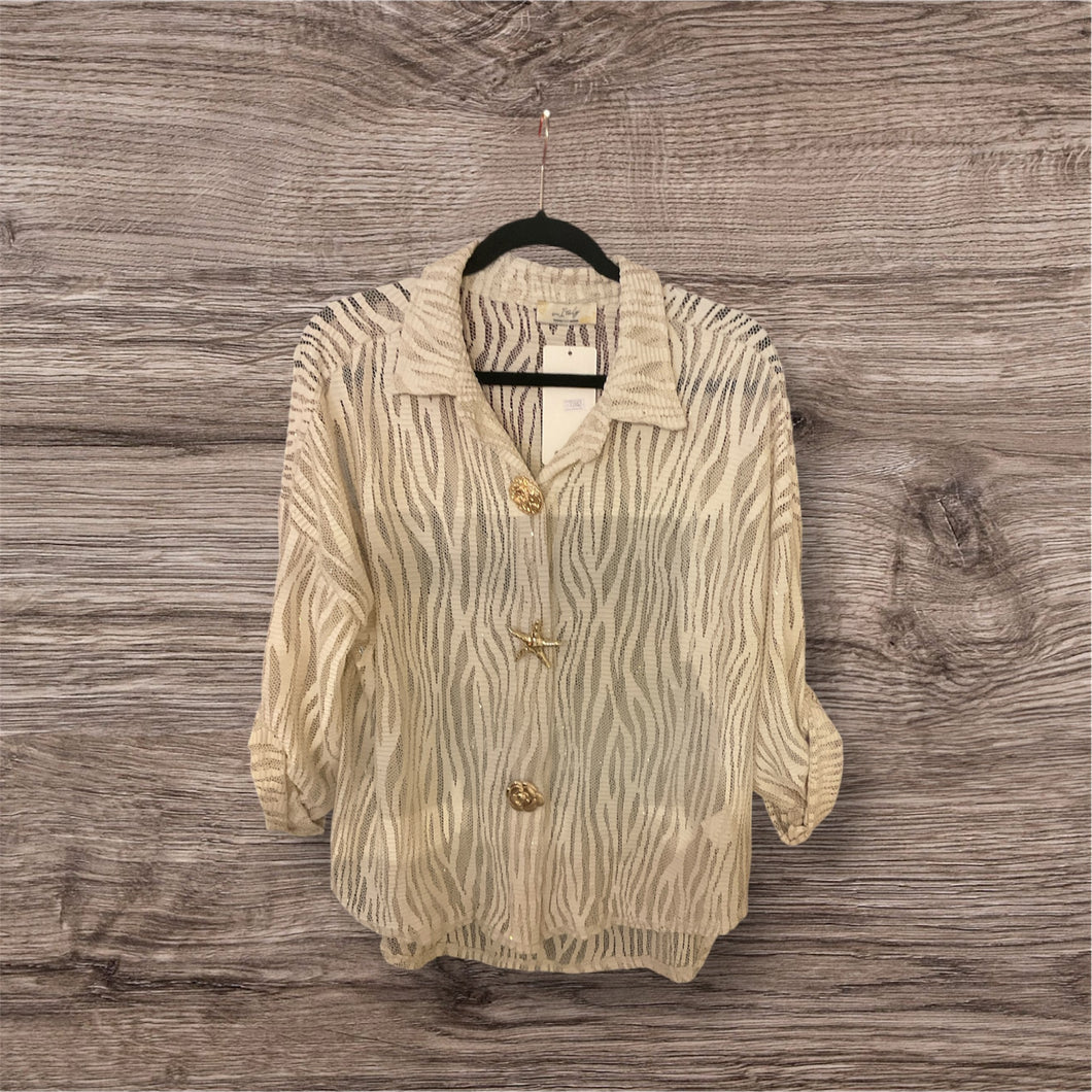 Cute buttons blouse