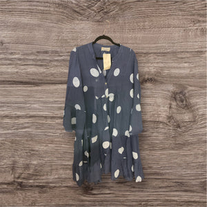 Stamp Linen Dress