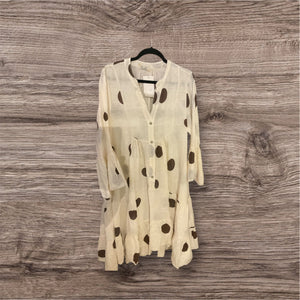 Stamp Linen Dress