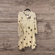 Stamp Linen Dress