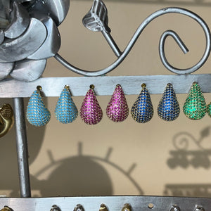 Misozi Colorful Rhinestone Earrings