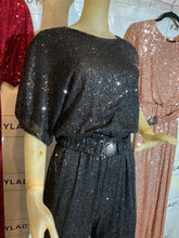 Load image into Gallery viewer, Margot Sequin Jumpsuit
