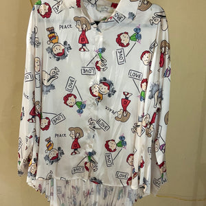 Snoopy  stamp shirt