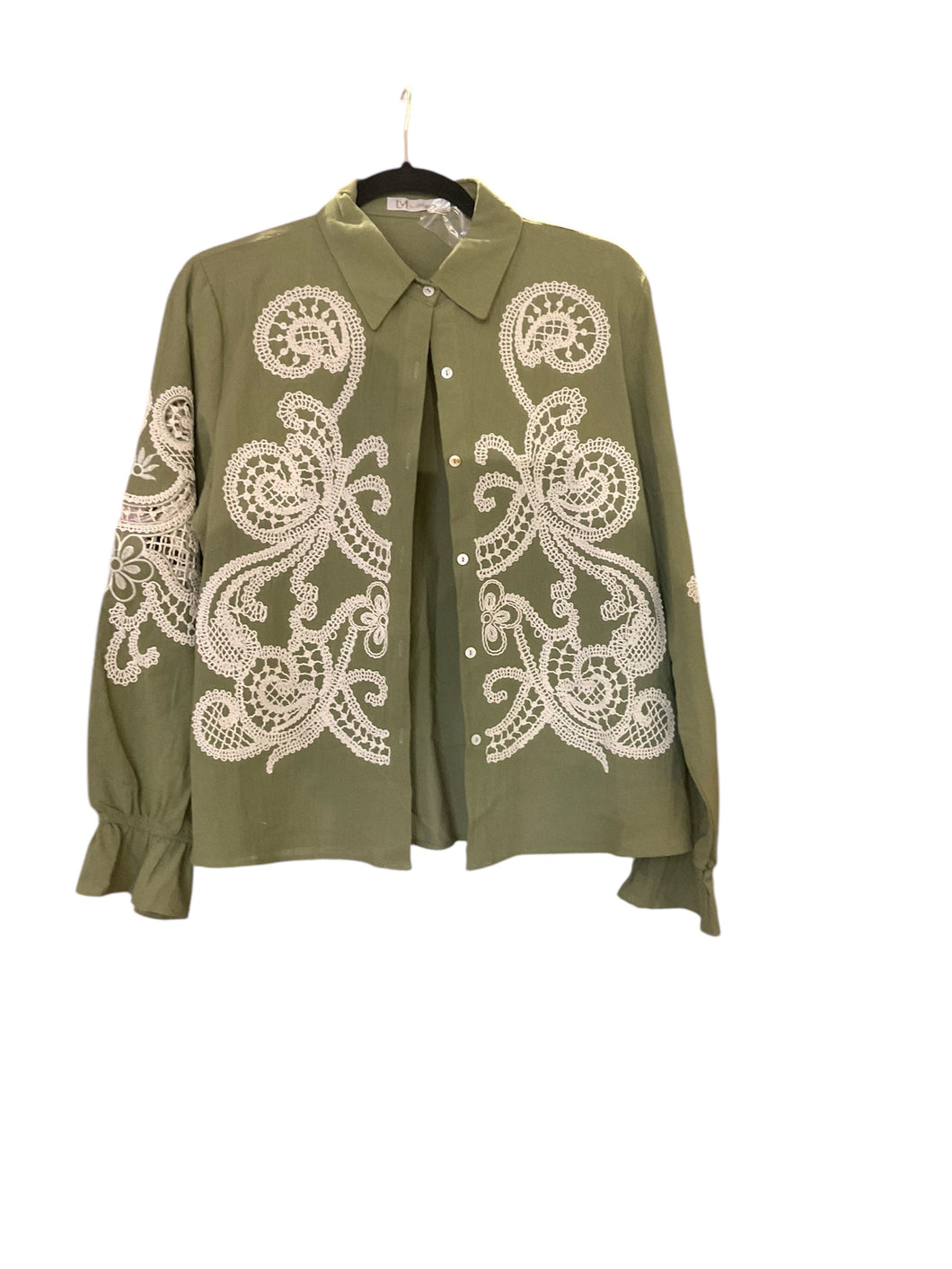 Army green Blouse