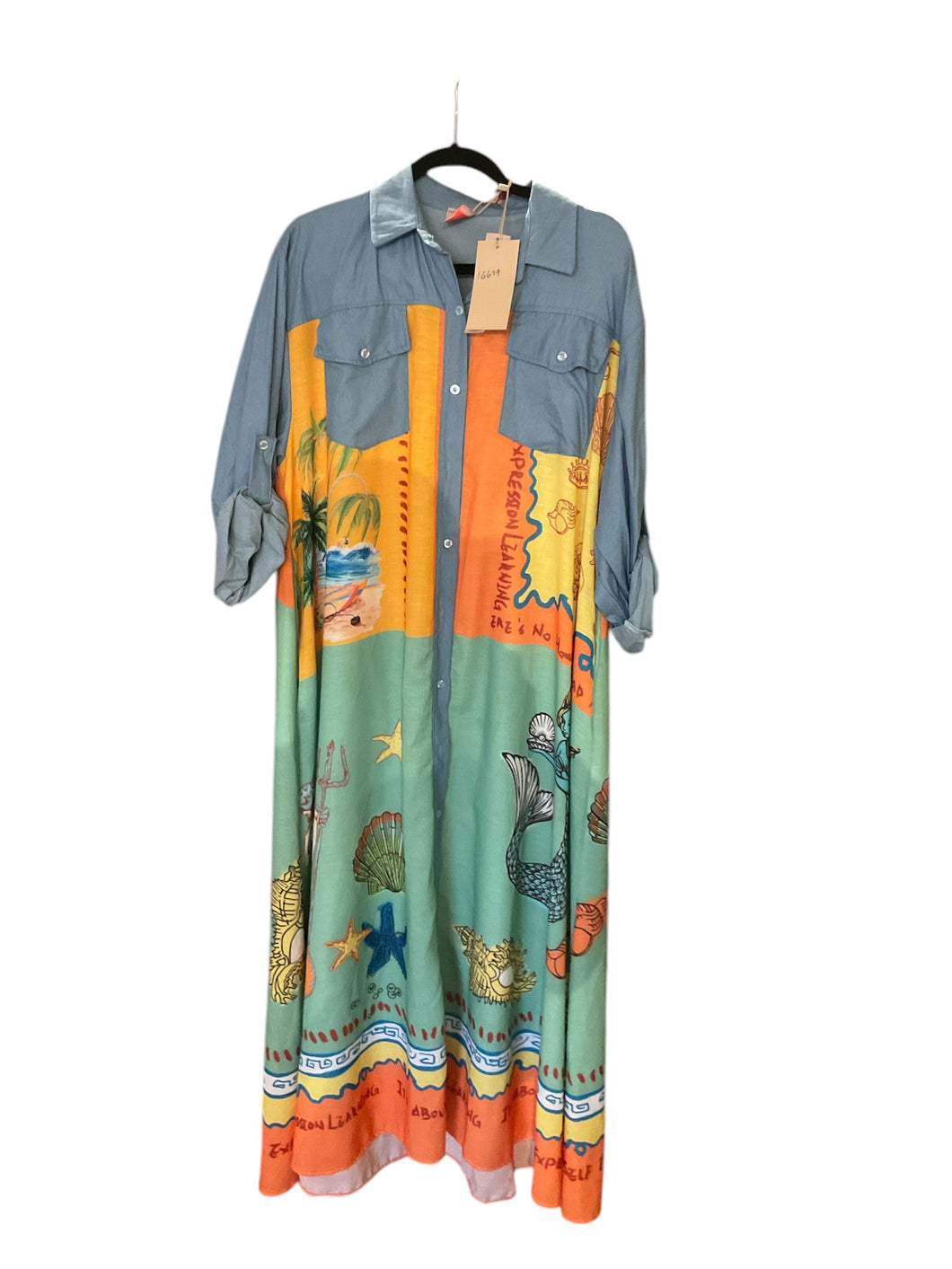 Poseidon Long Dress