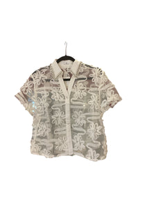 Ribbon Flower Blouse