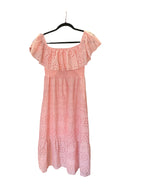 Rose Eyelets Dress