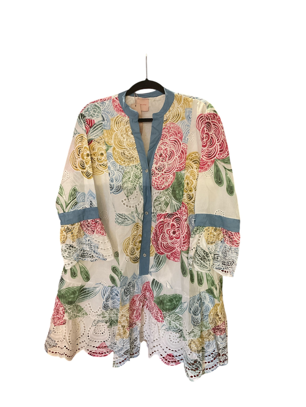 Petunia Dress Embroidered