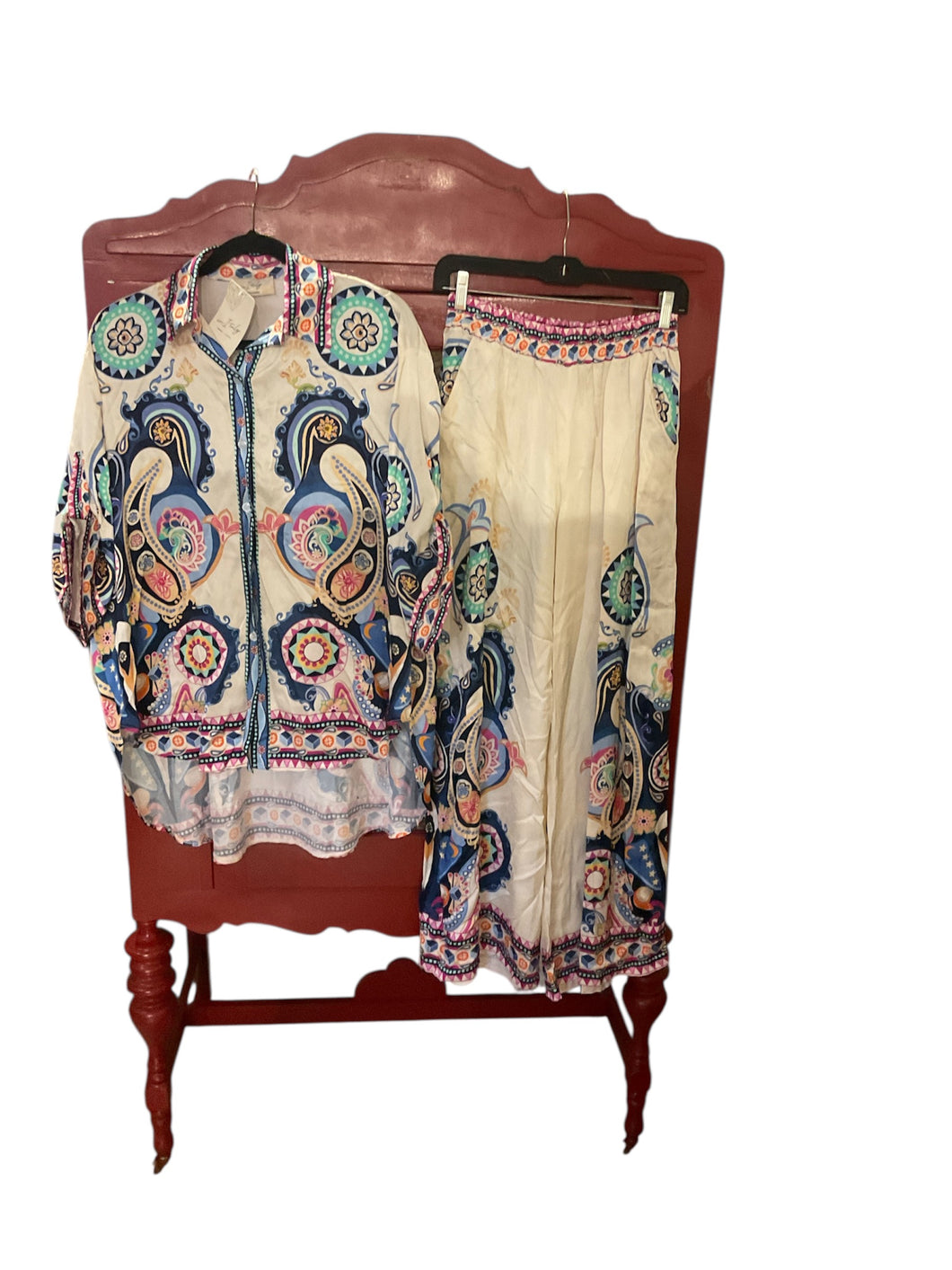 Bohemian Satin Set