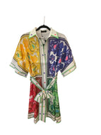 Basic Color Shirtwaist Dress
