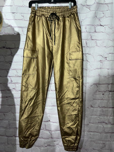Cargo Metallic Joggers