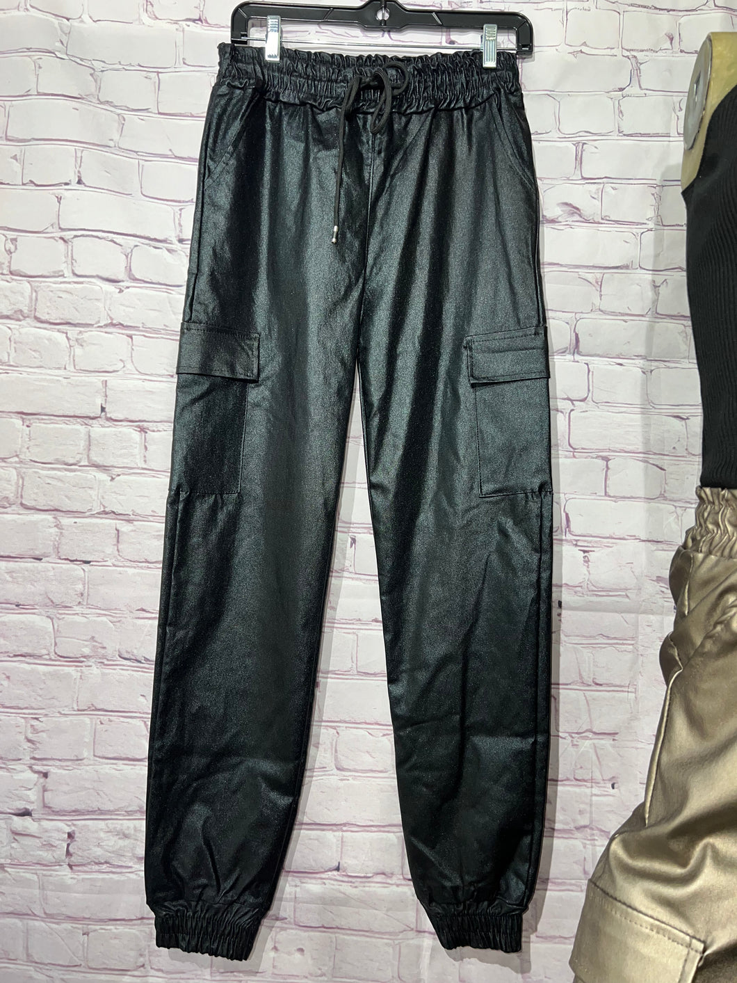 Cargo Metallic Joggers