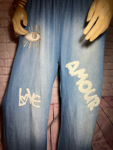 Jean jumpsuit