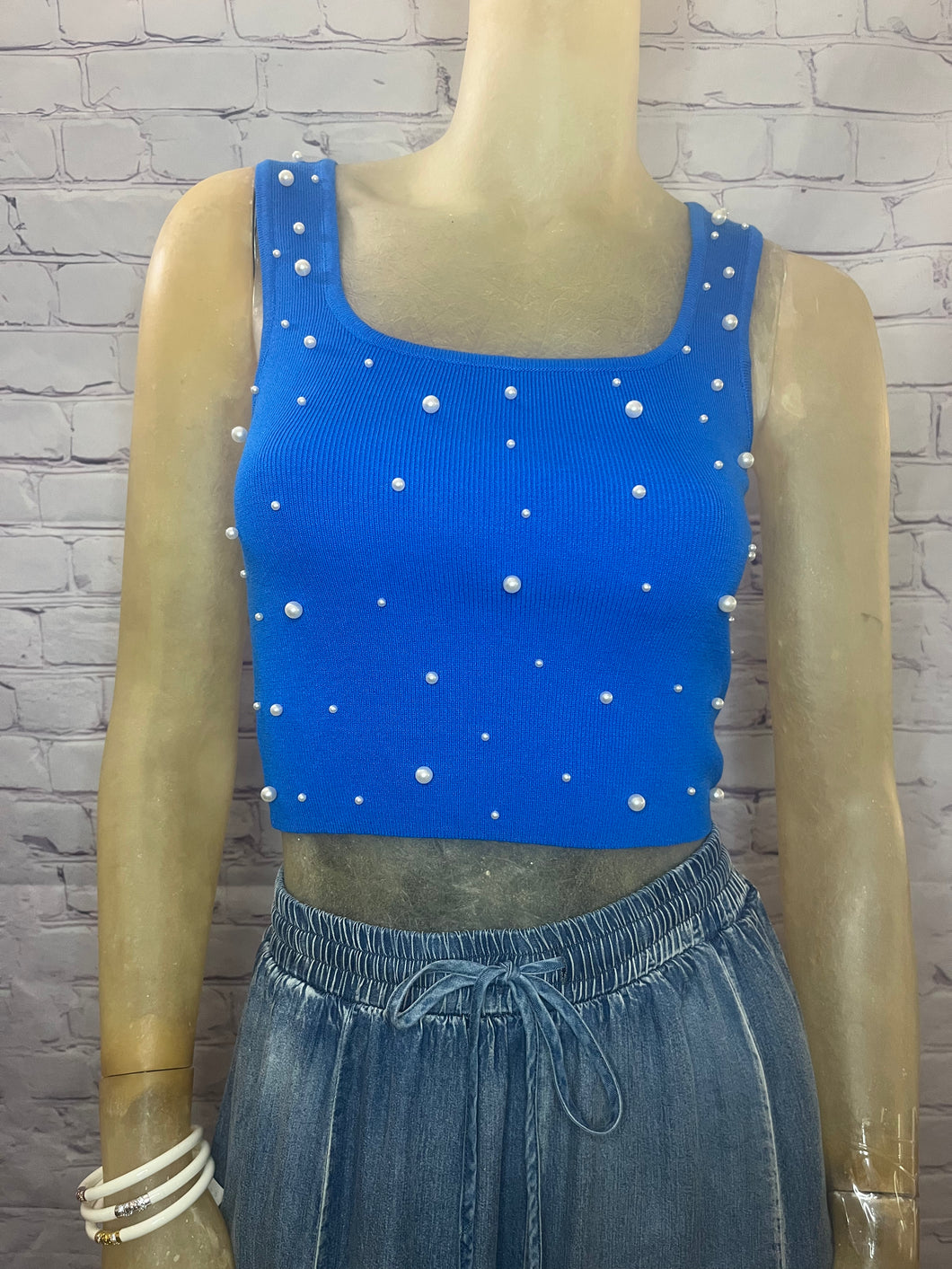 Yoko Pearl Crop Top