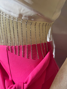 Jeweled Fringe Top