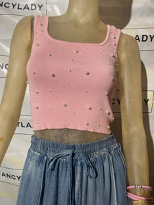 Yoko Pearl Crop Top