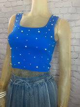 Load image into Gallery viewer, Yoko Pearl Crop Top
