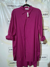 Load image into Gallery viewer, Oversized Button Down Shirt
